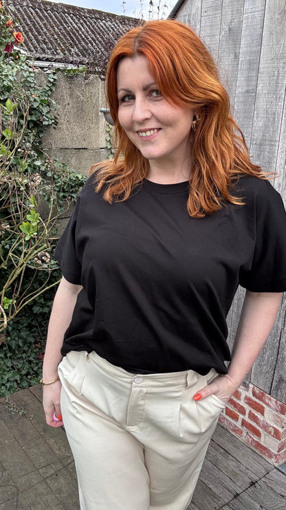 Loose Tina shirt - Zwart