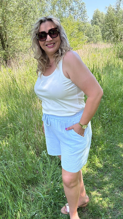 Tetra short - Blauw