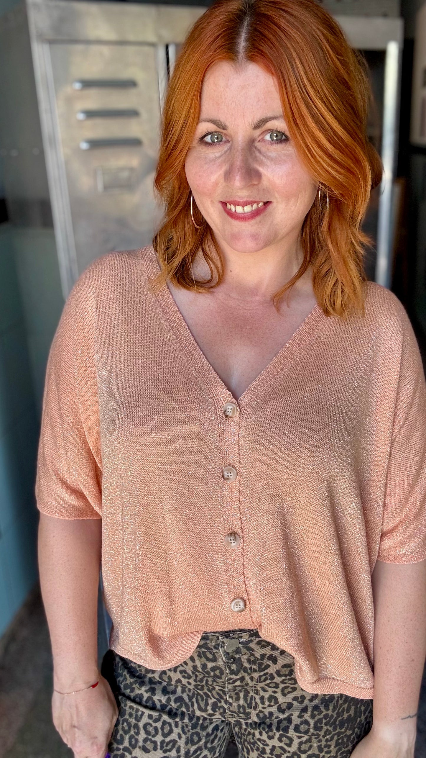Lizzie blouse - Peach