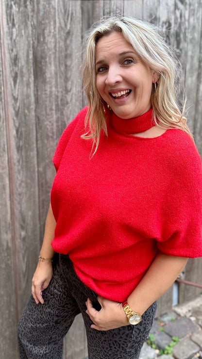 Loua knit - Rood