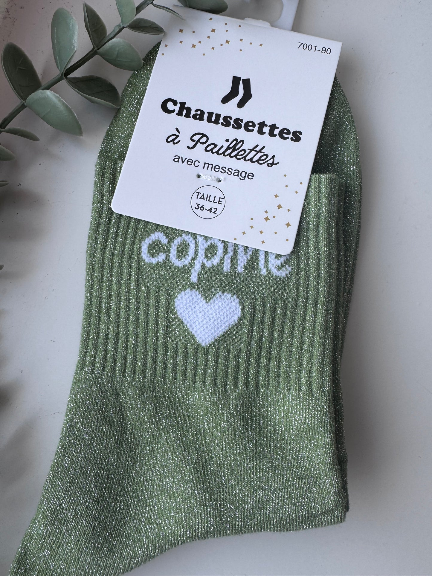 Quote sokken: Copine