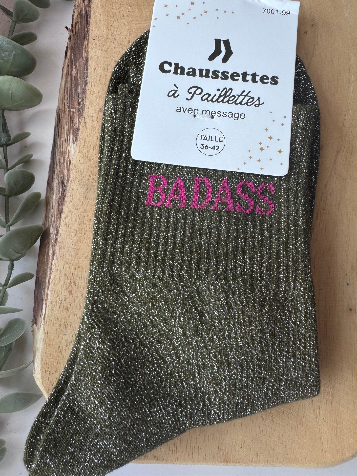 Quote sokken: Badass