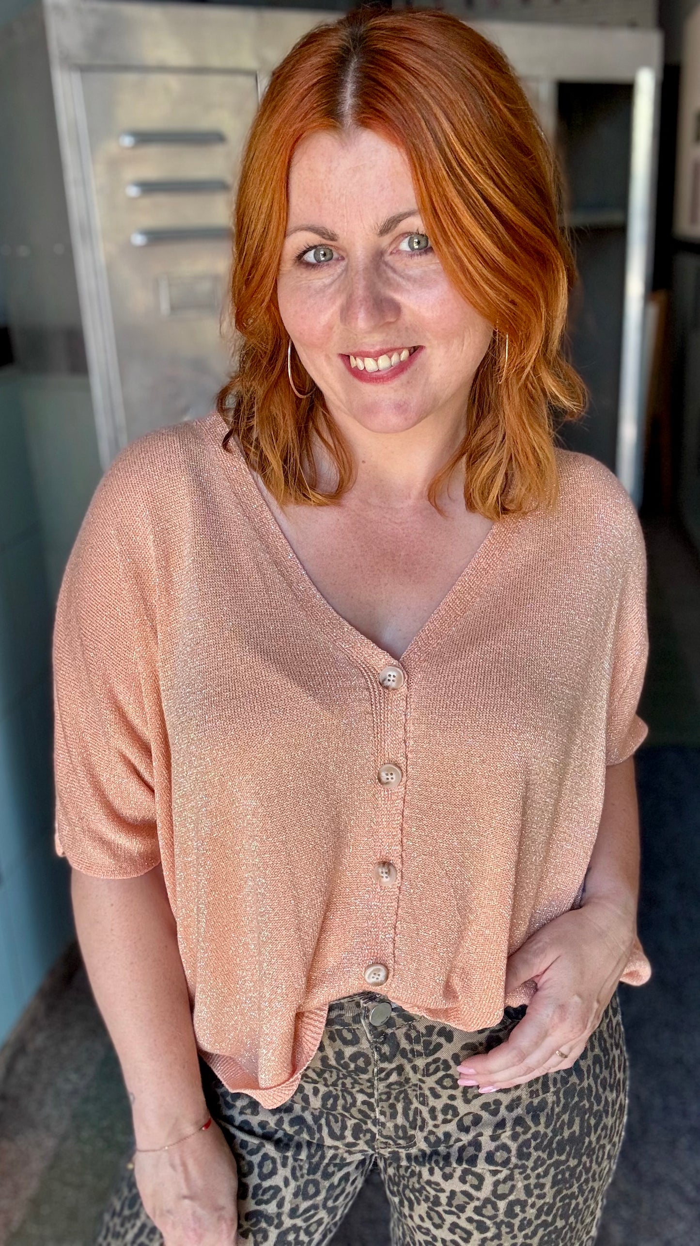 Lizzie blouse - Peach