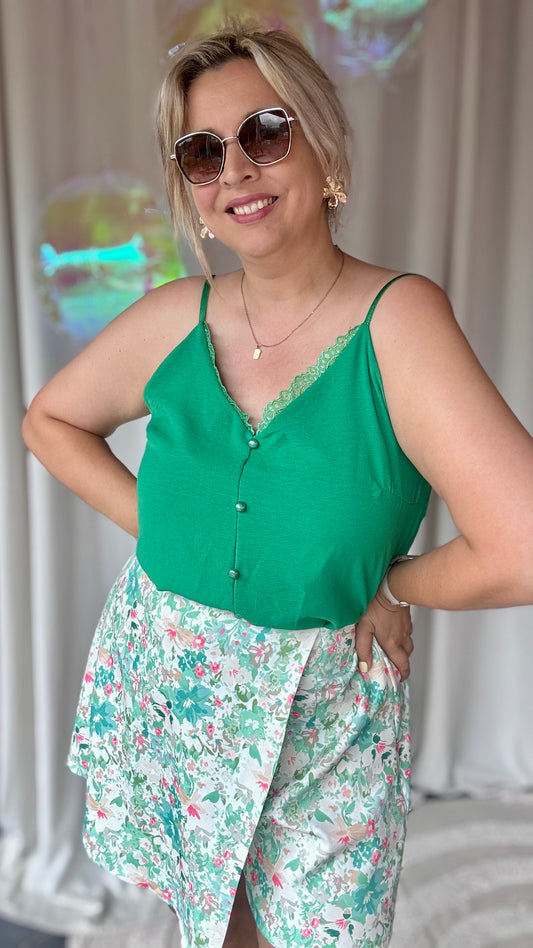 Suki top groen