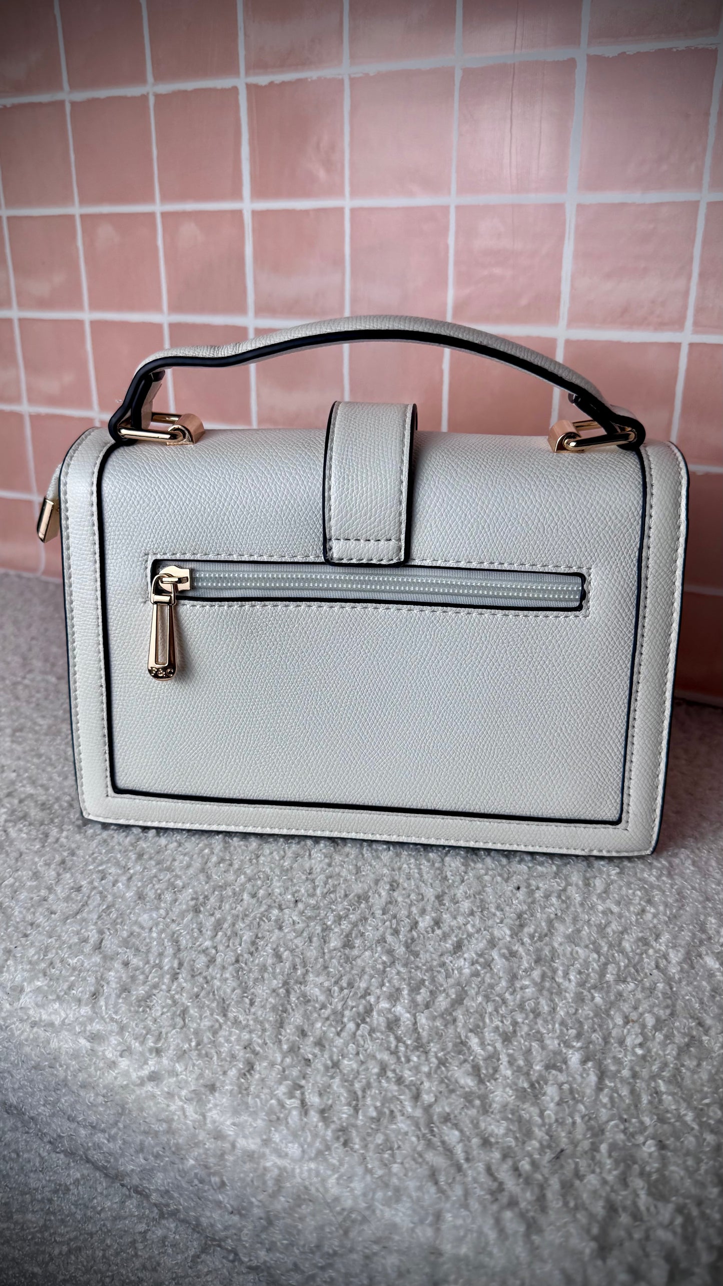 Glenn schoudertas - Wit