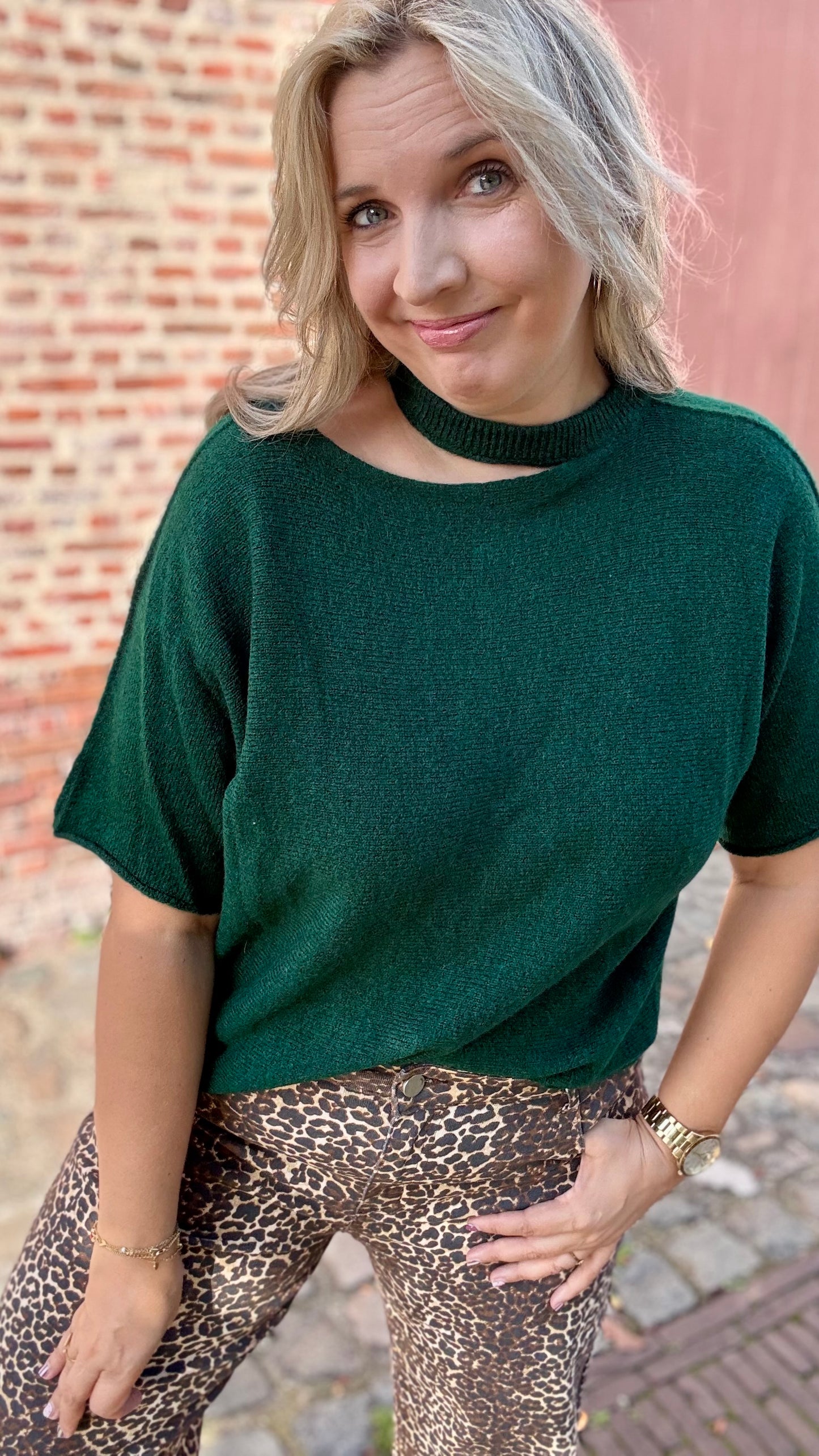 Noua knit - Groen