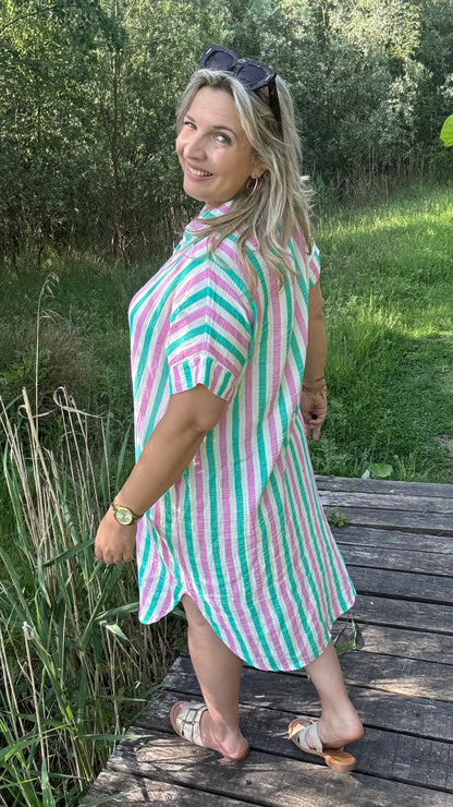 Coast dress - Groen