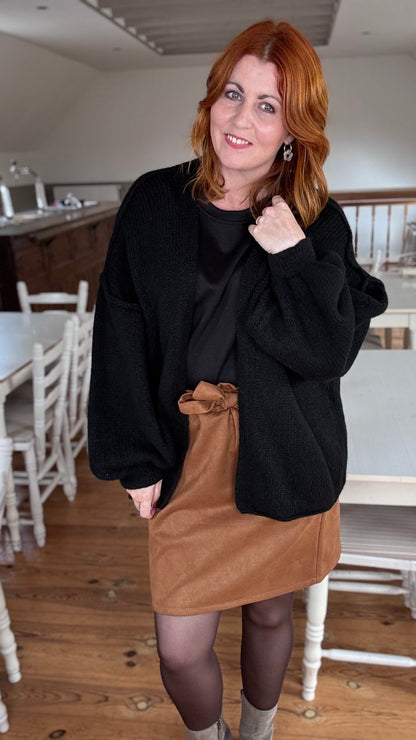 Louise cardigan - Zwart
