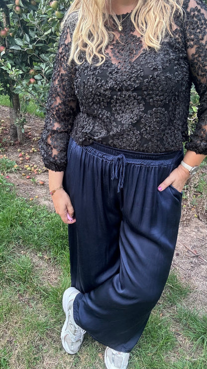 Zoë broek - diepblauw