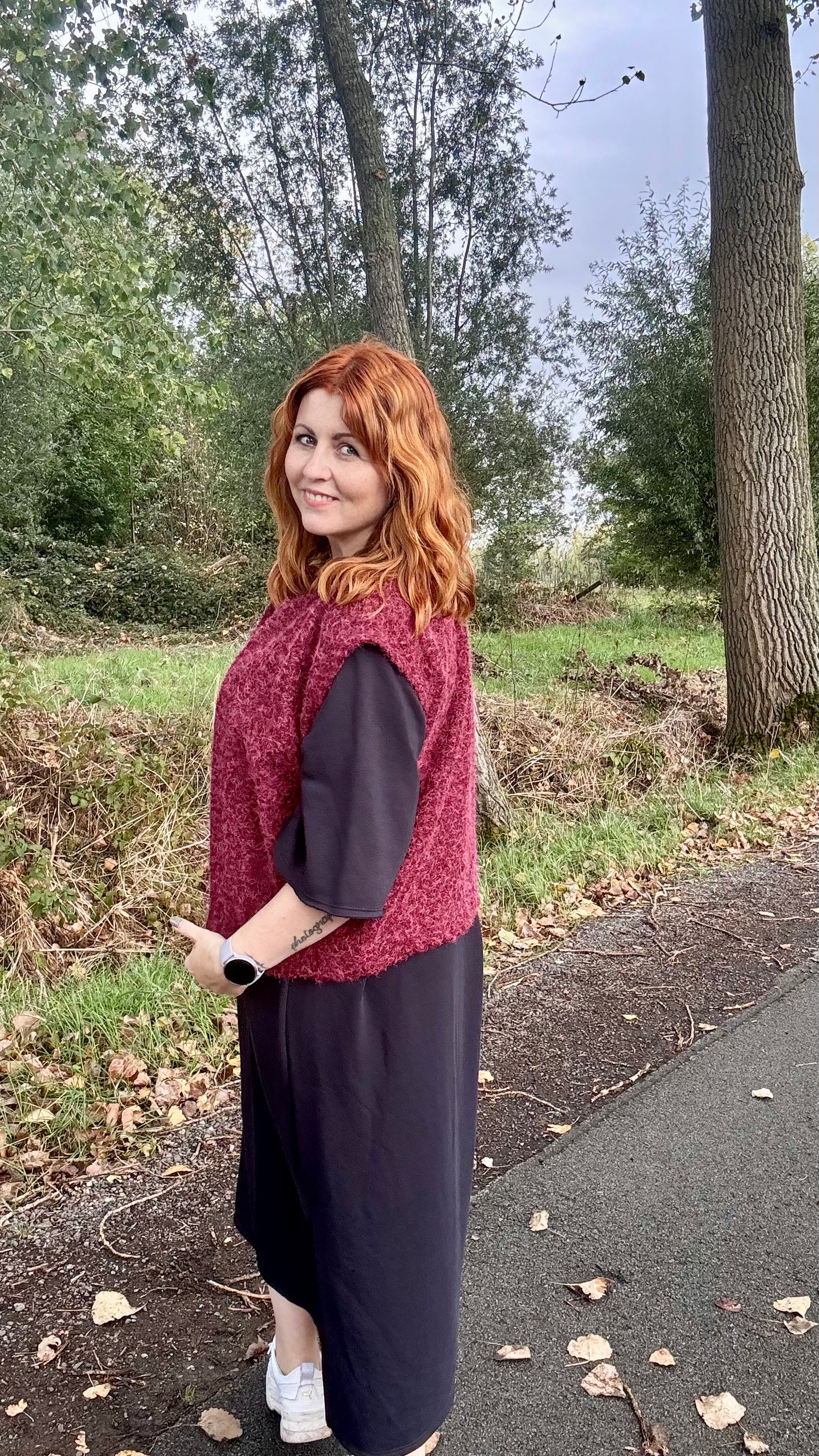 Harvey sweaterjurk TU2 - Donkerblauw