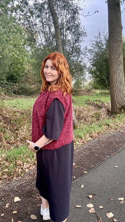 Harvey sweaterjurk TU2 - Donkerblauw