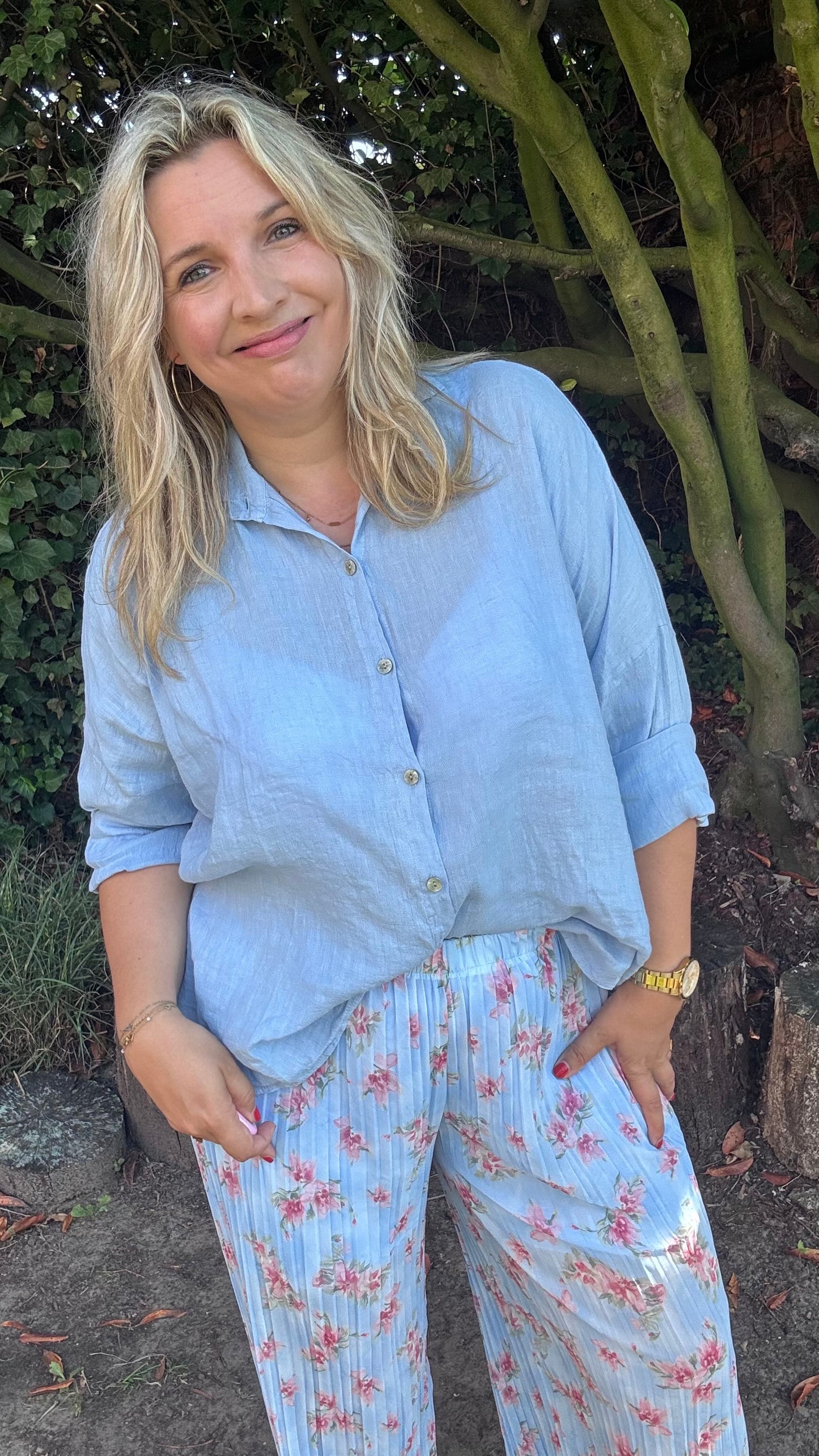 Mika blouse - Blauw