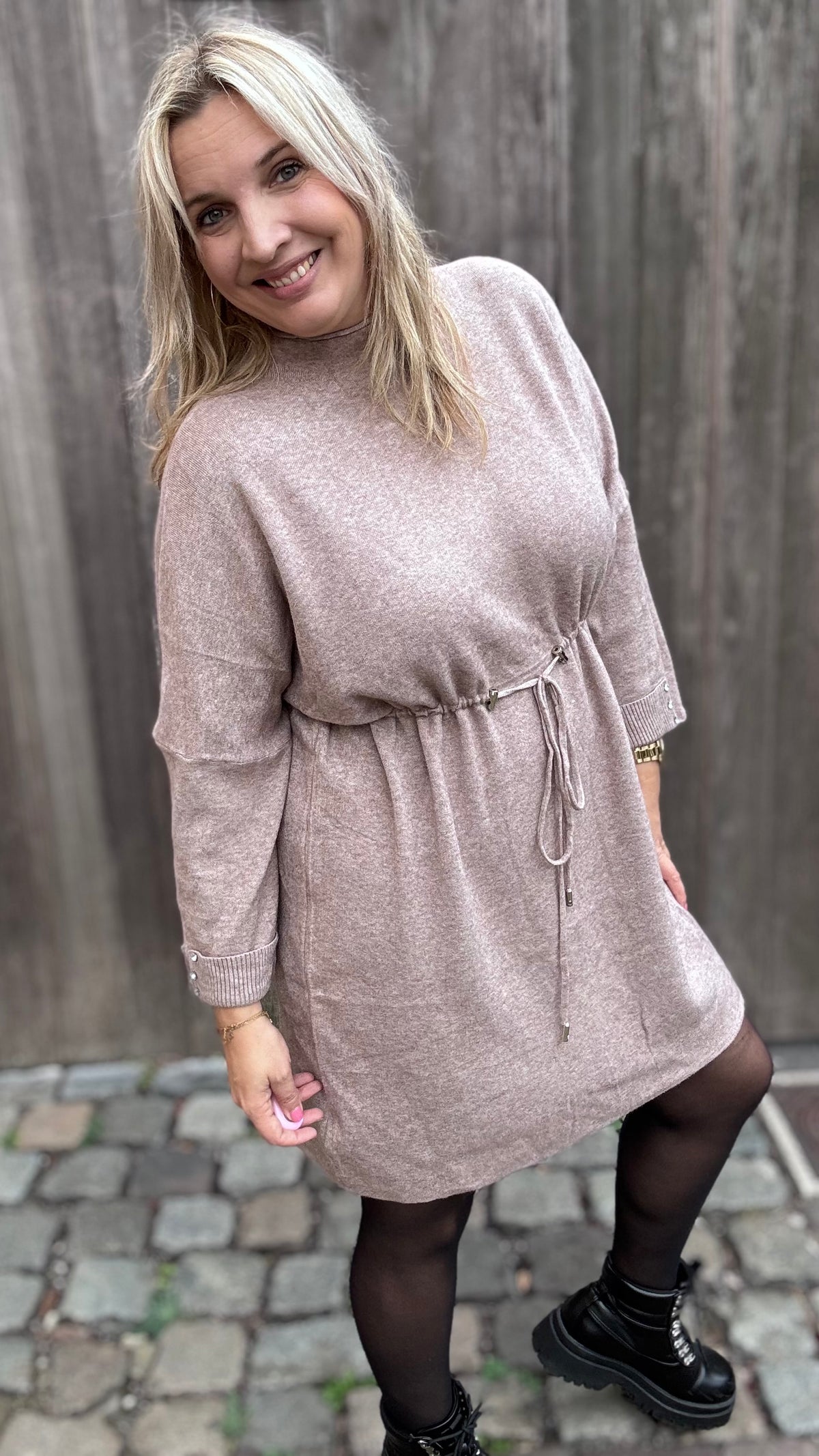 Ina jurk - Beige
