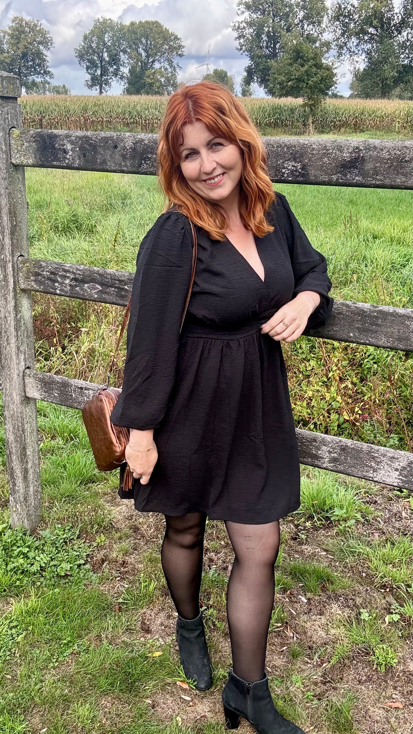 Katinka jurk - zwart