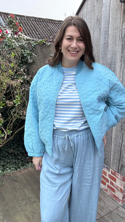 Nini bomber - blauw