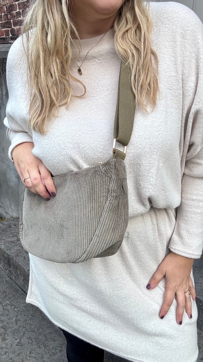 Jill schoudertas - Kaki