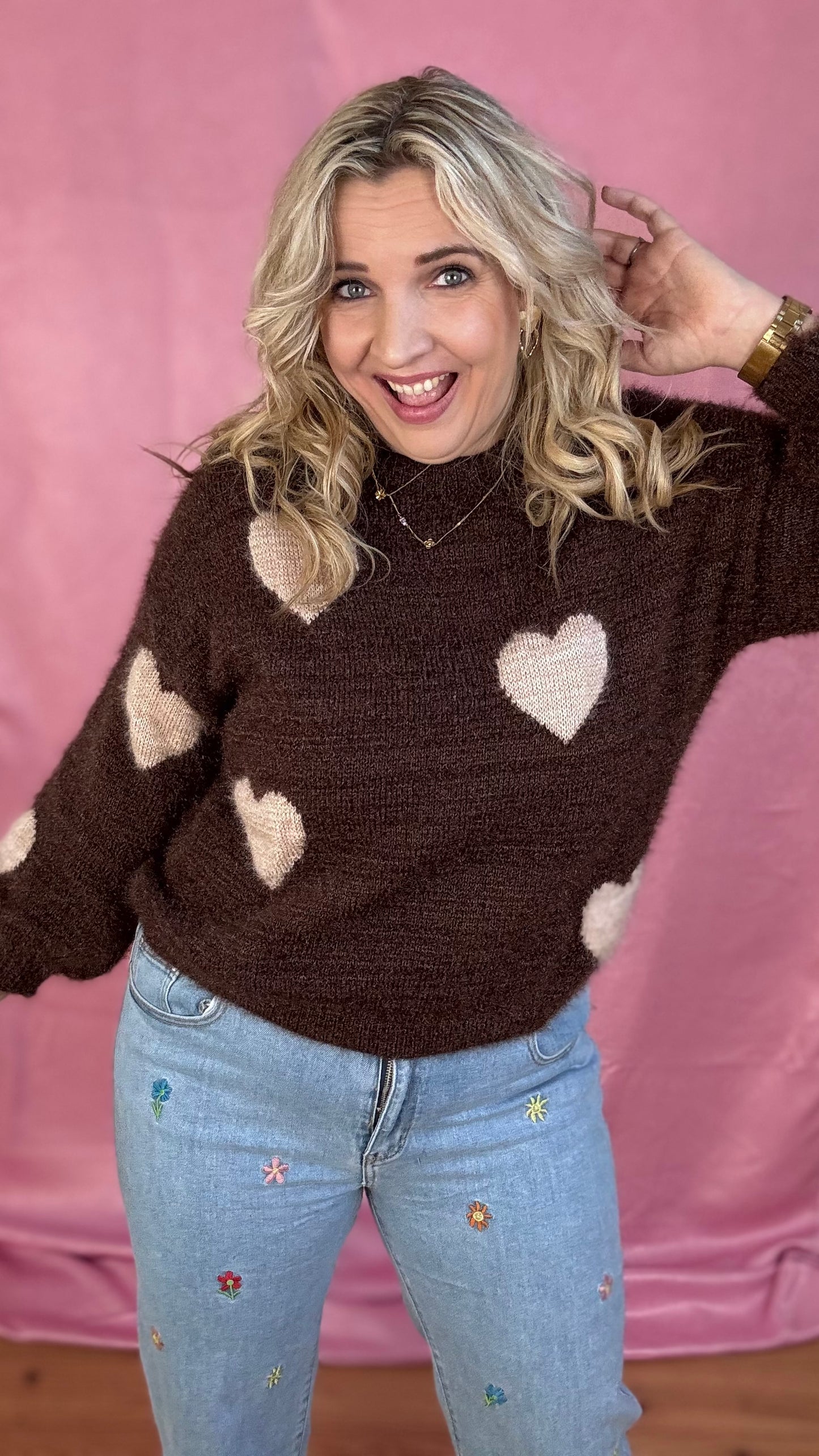 Lovable trui - Bruin