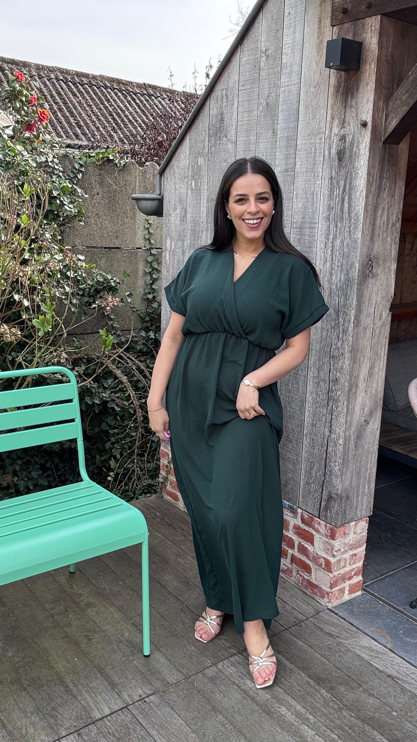 Jazzy dress - Groen