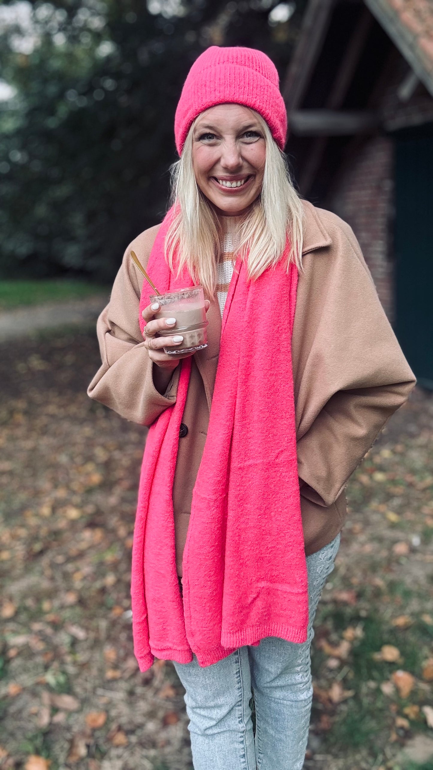 Maïté muts - Fuchsia