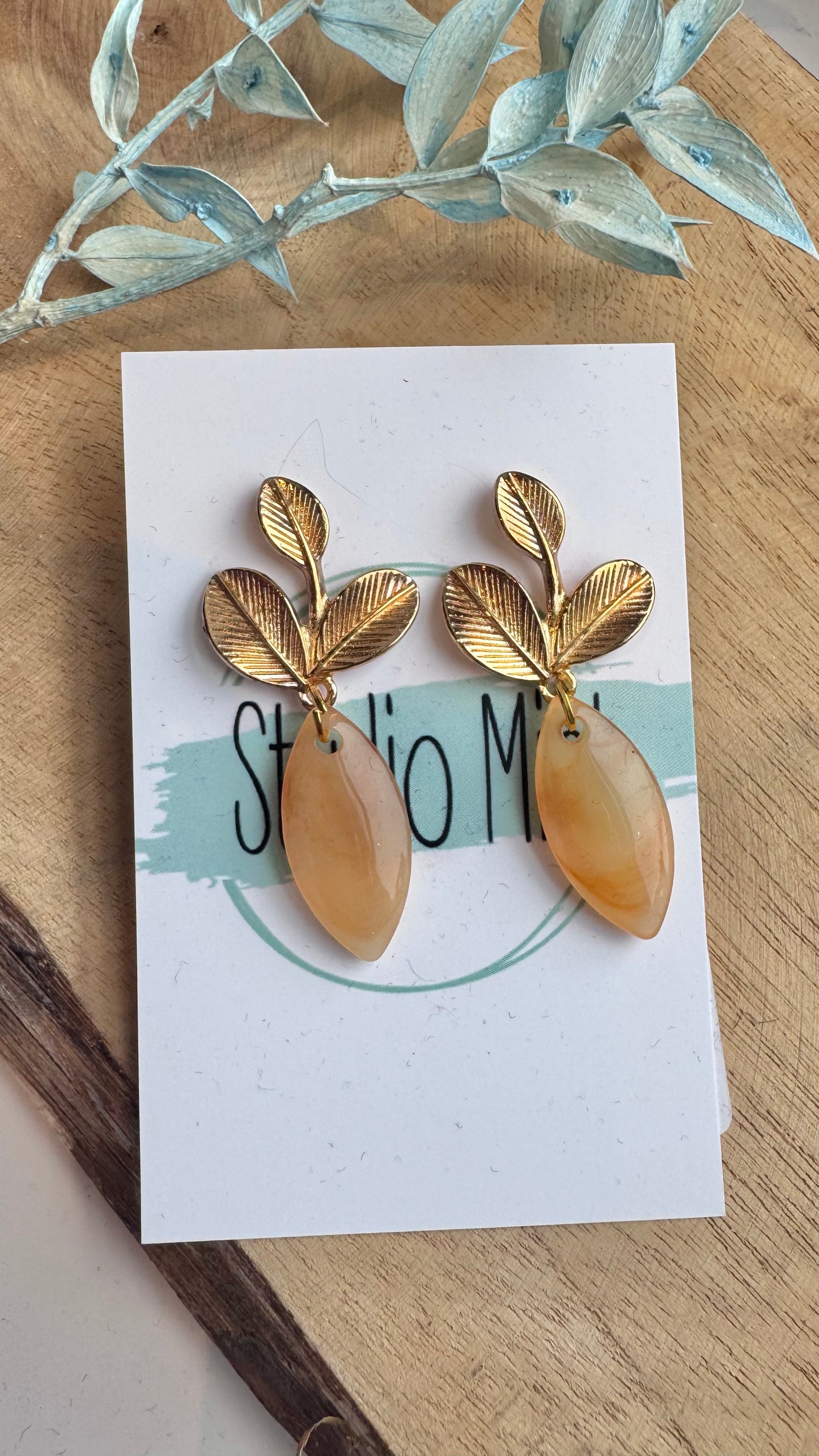 Zelfgemaakte oorbellen