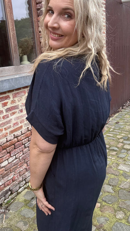 Julia Jumpsuit - Navy