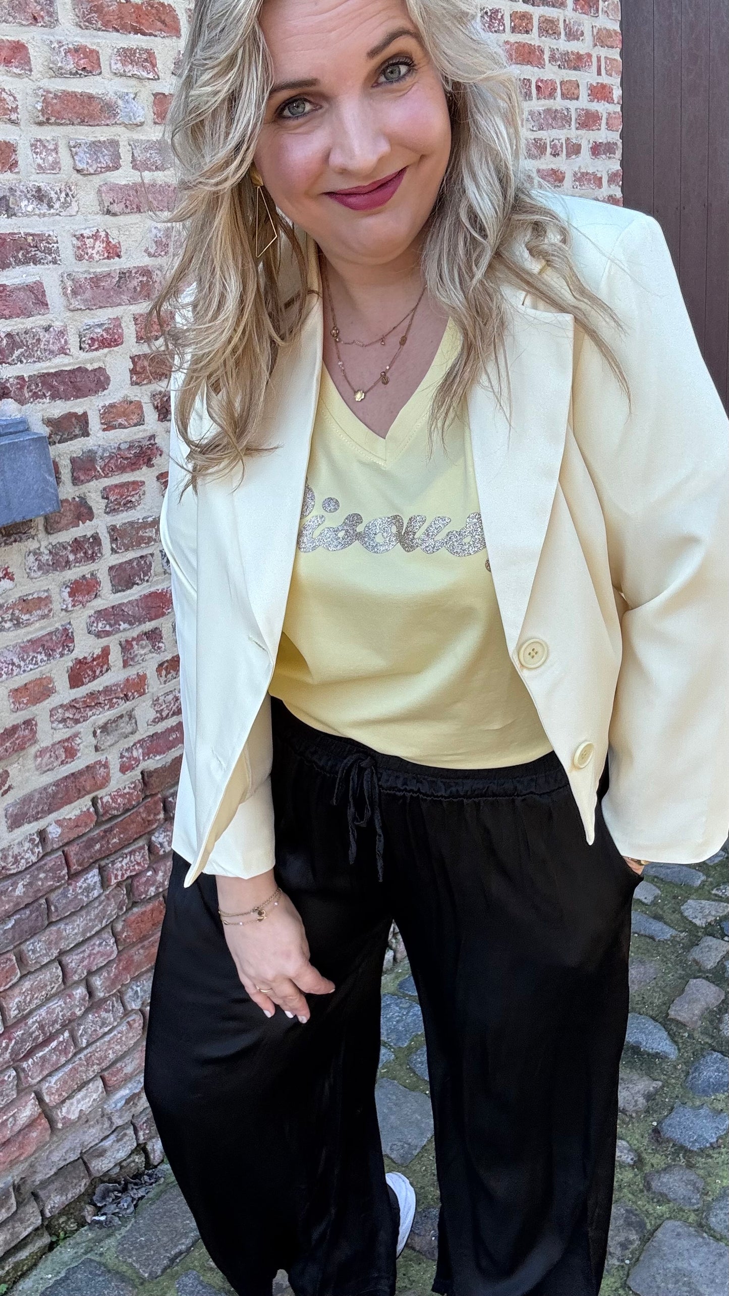 Boss blazer - Butter yellow