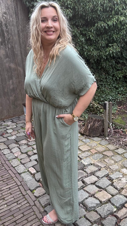 Julia Jumpsuit - Kaki