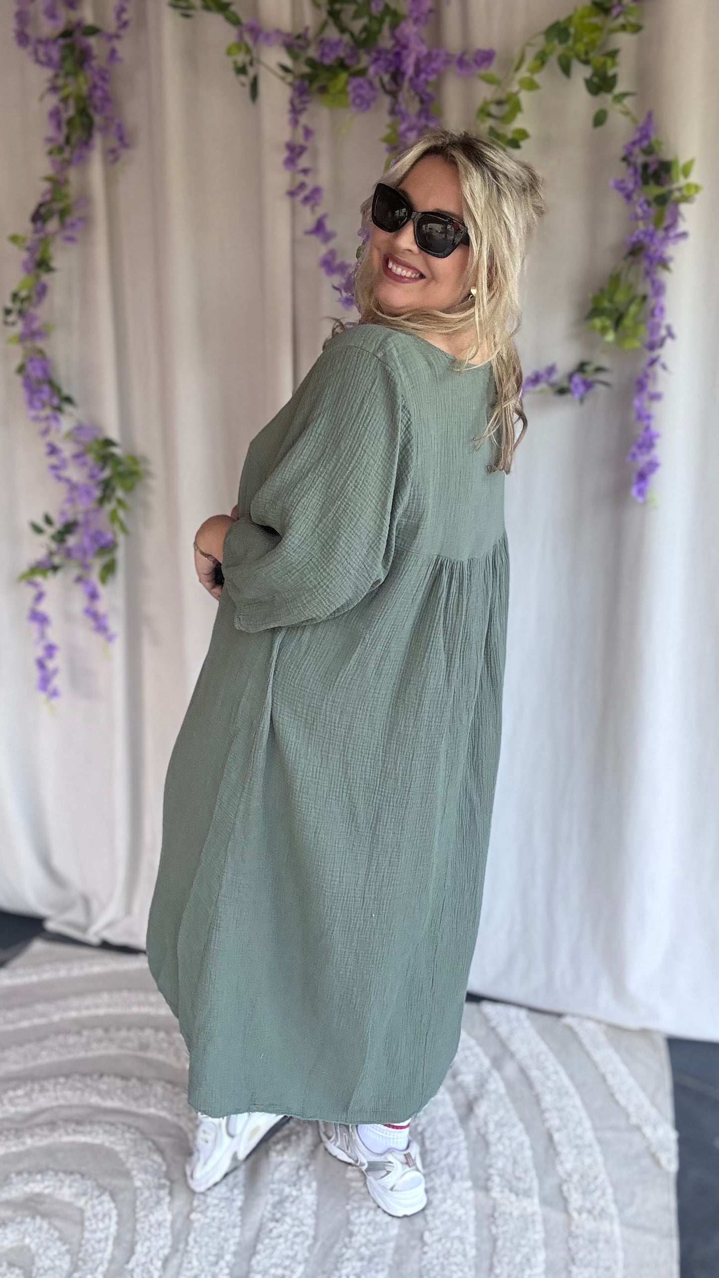 Tetra dream dress kaki