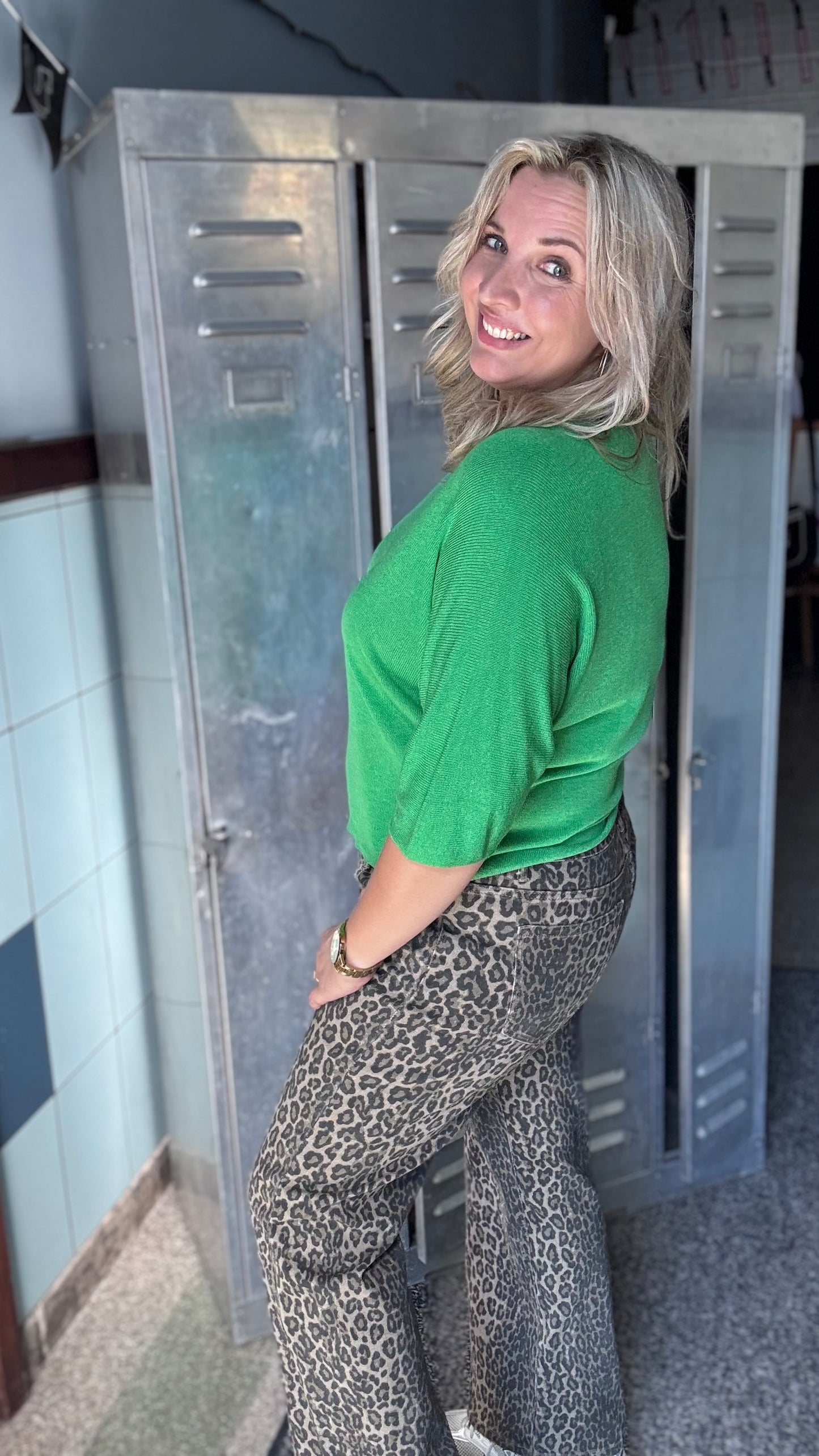 Finesse trui - Groen