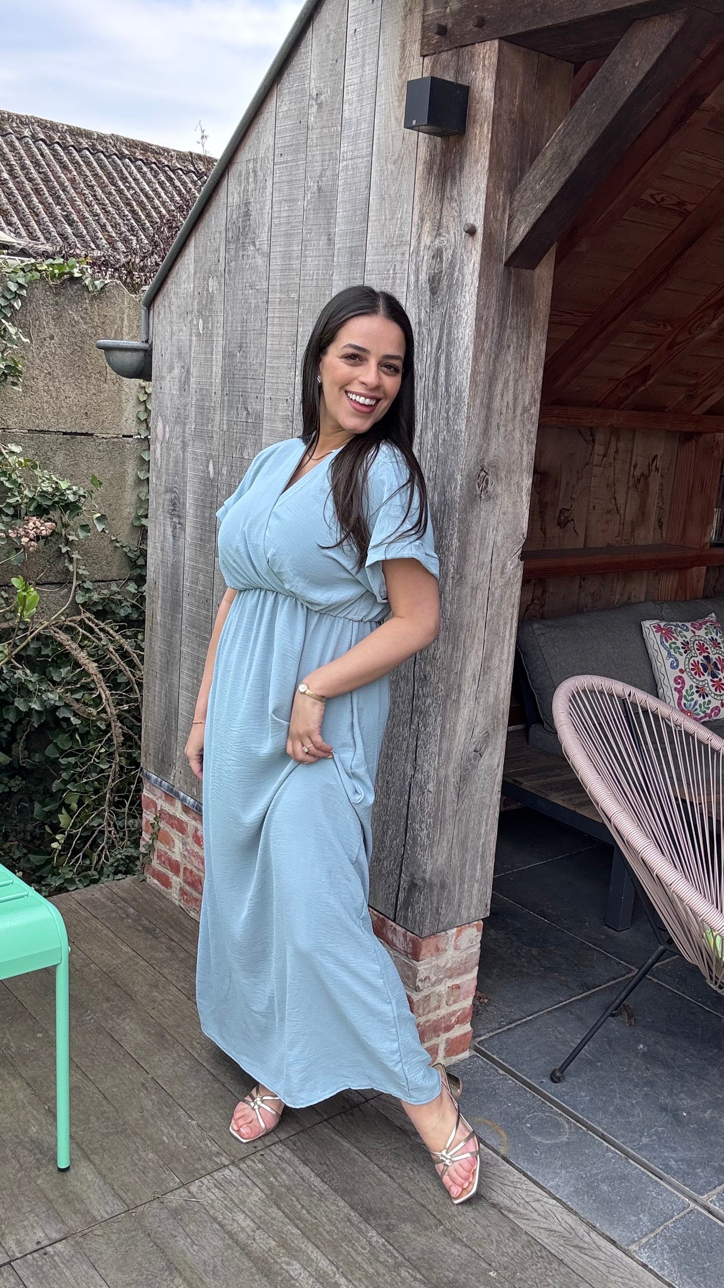 Jazzy dress - Ijsblauw