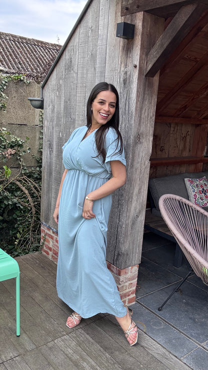 Jazzy dress - Ijsblauw