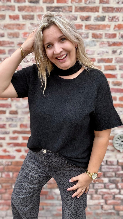 Loua knit - Zwart