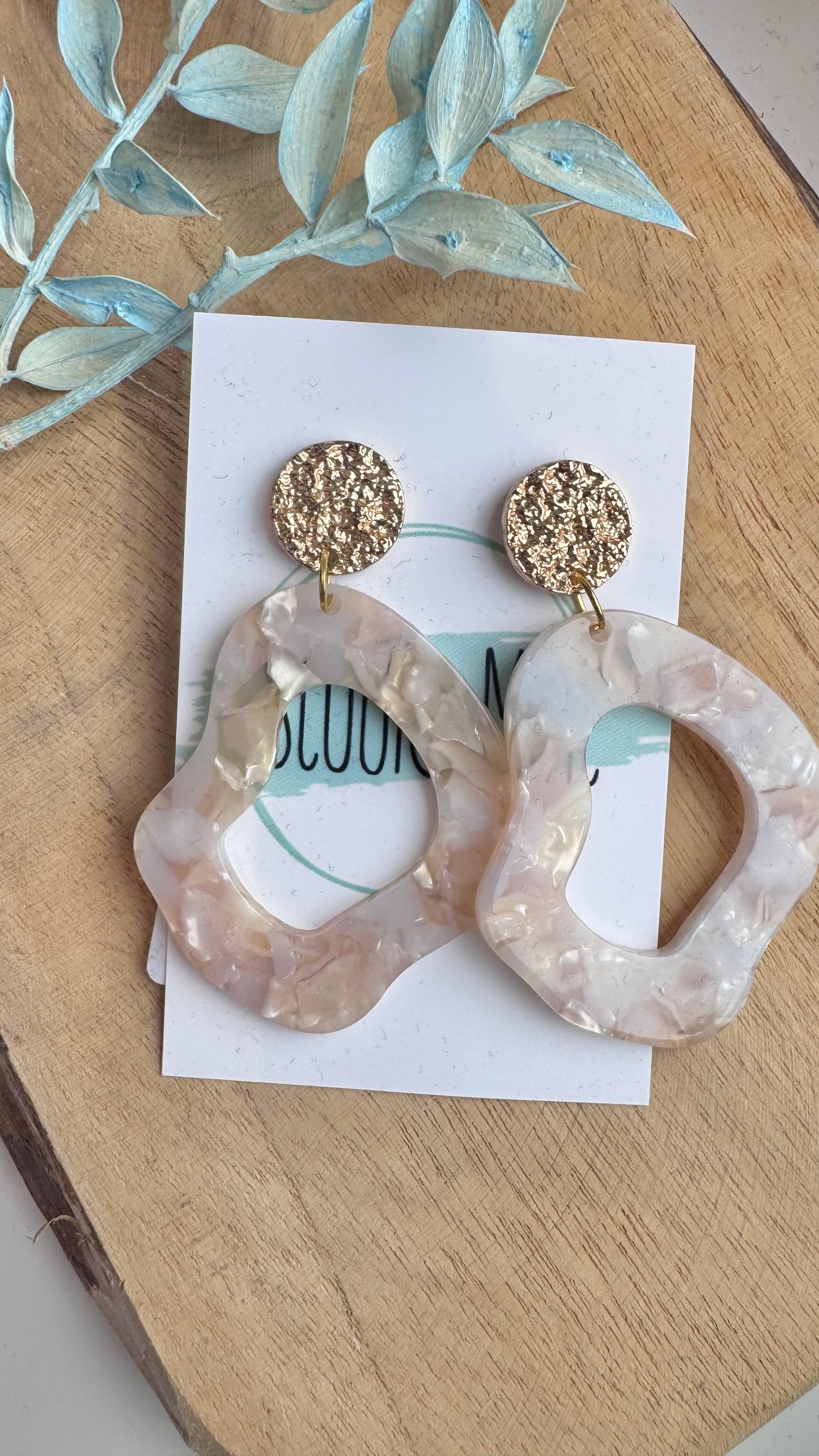 Zelfgemaakte oorbellen