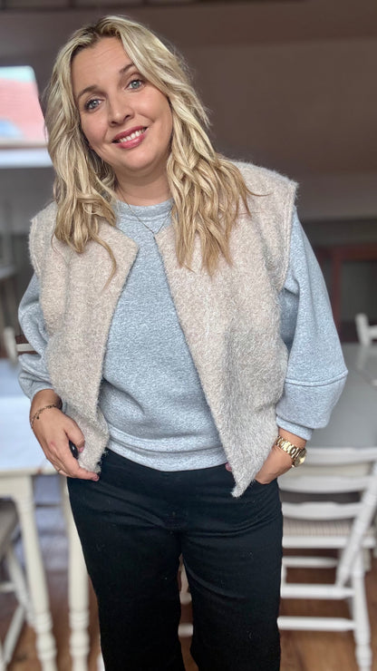 Brush gilet - Beige