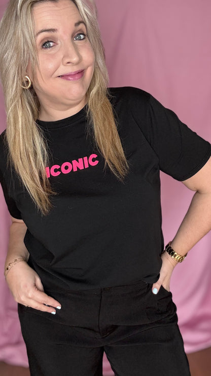 Iconic shirt - Zwart