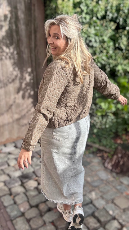 Hartjes bomber bruin