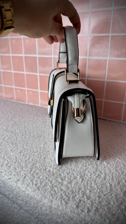 Glenn schoudertas - Wit