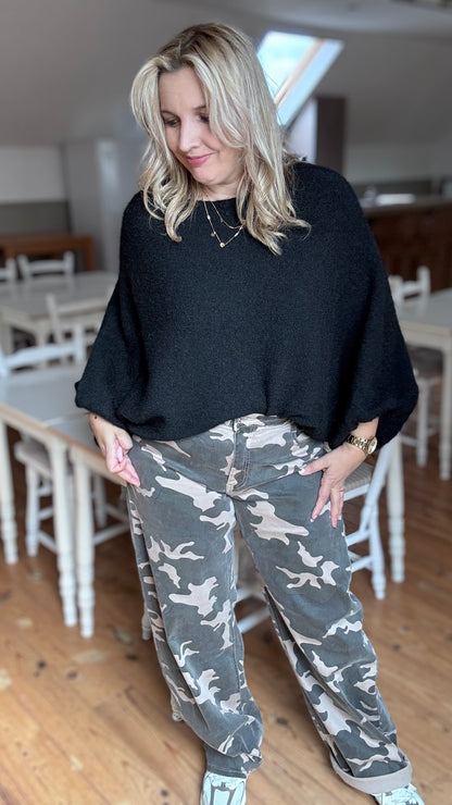 Roxy pull - Zwart