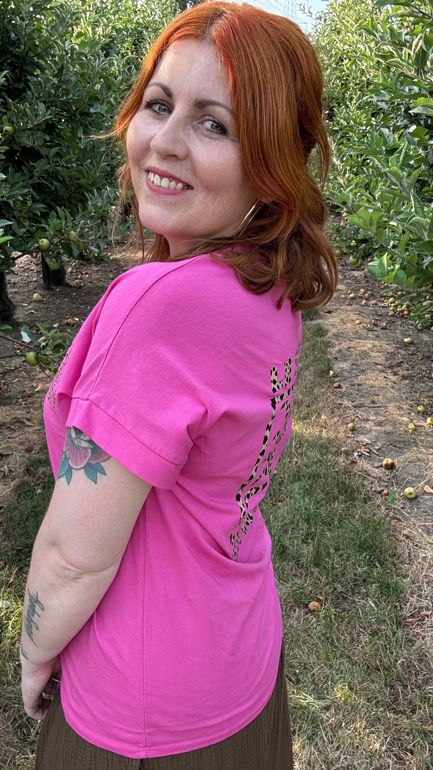Le soleil shirt - Fuchsia