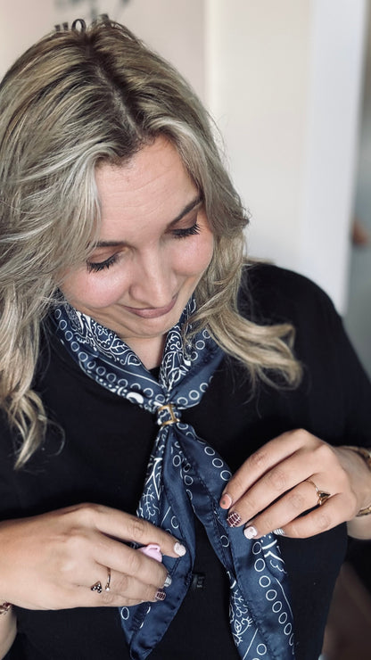 Stylish sjaal - blauw