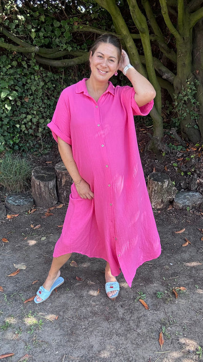 Justine jurk - Roze