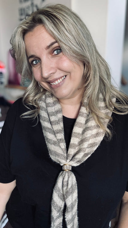 Noa sjaal beige