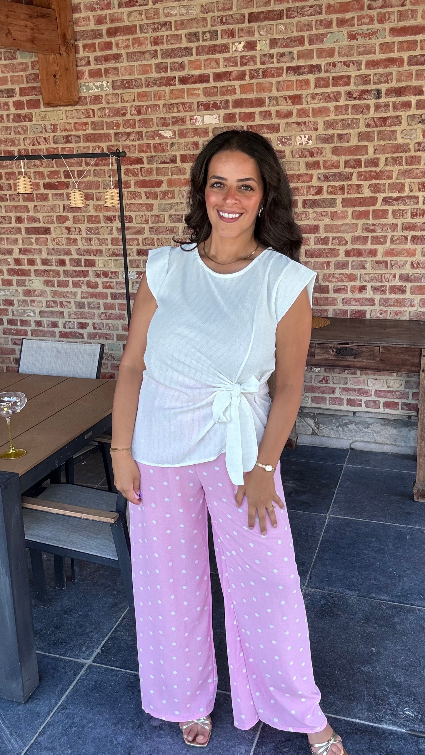 Féline broek - Roze