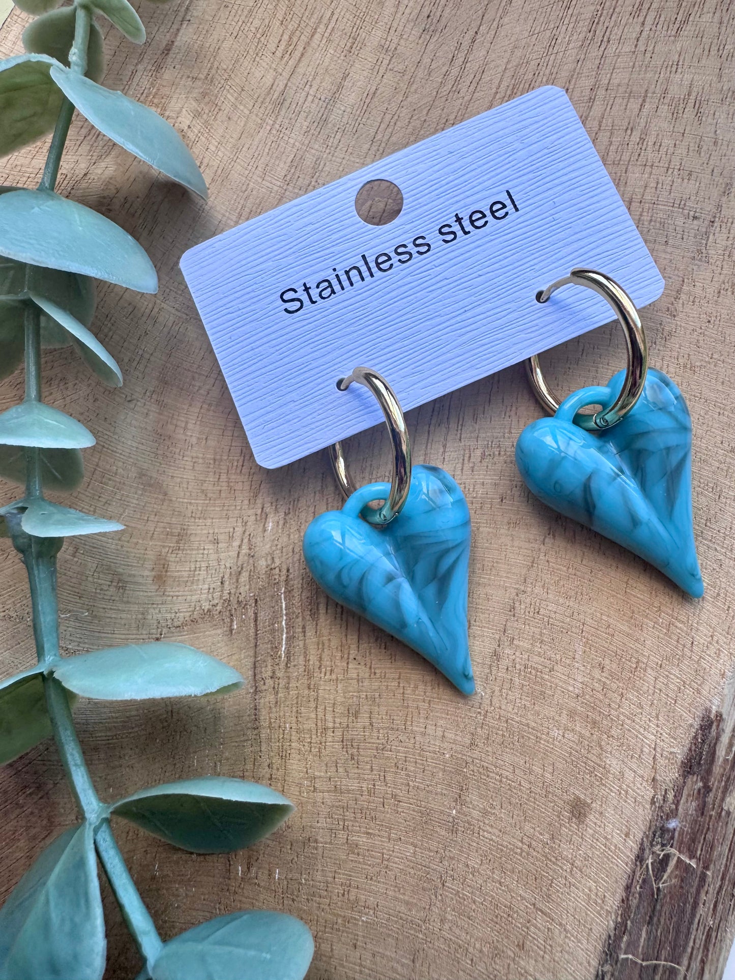 Jantine hearts oorbellen