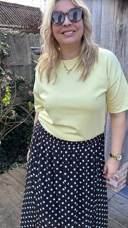 Mellow shirt - Geel
