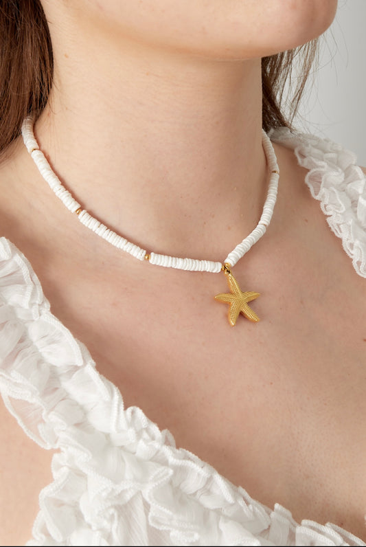 Grote zeester ketting