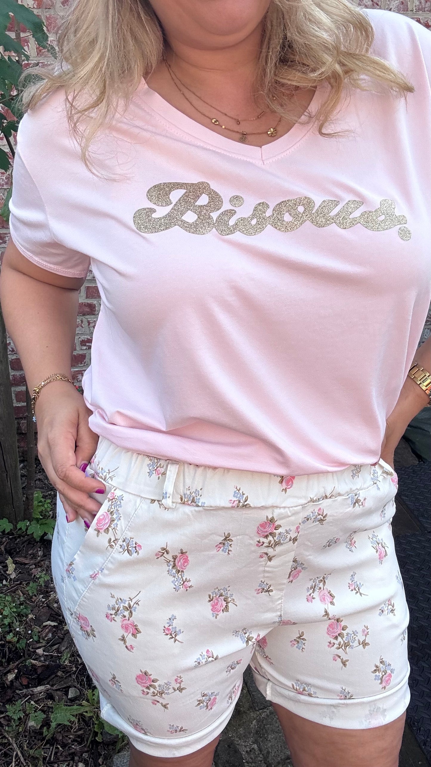 Bloom short curve - Beige