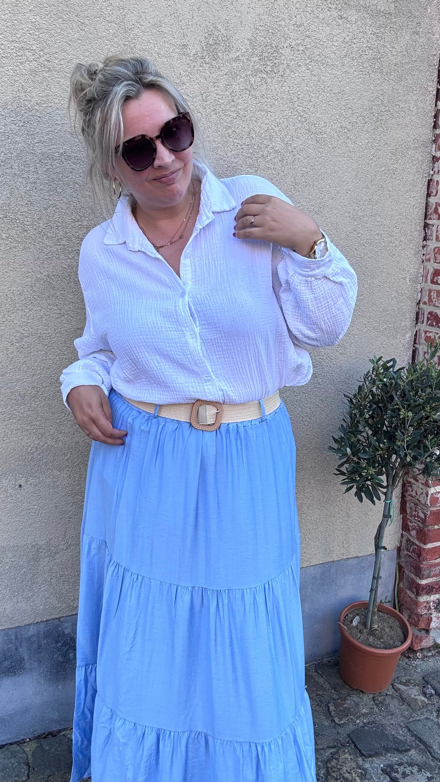 Valentina rok - Blauw