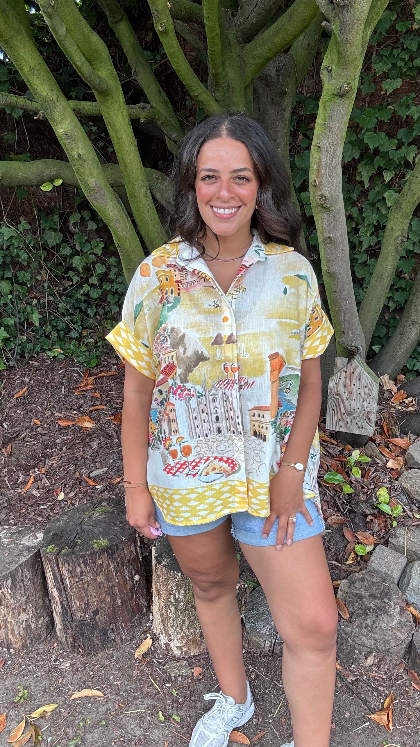 Marrakesh blouse - Geel