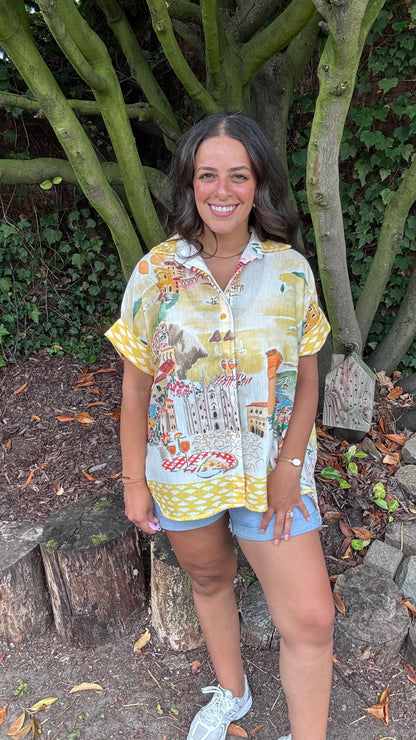 Marrakesh blouse - Geel